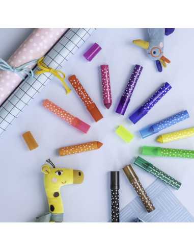 12 gros feutres pointes coniques Les... 12 gros feutres pointes coniques Les...