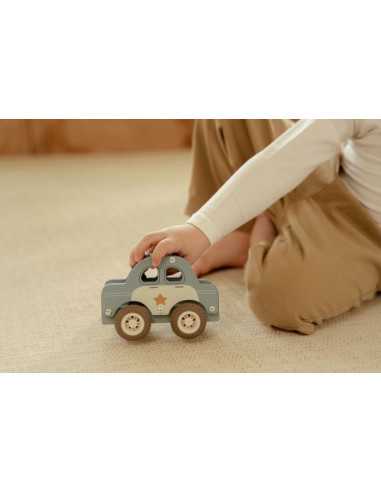 Voiture de police en bois - Little Dutch Voiture de police en bois - Little Dutch