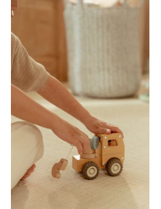 Camion grue en bois -... 2