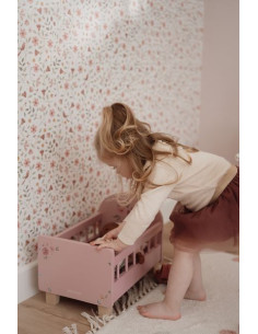 Lit en bois pour poupée -... 2