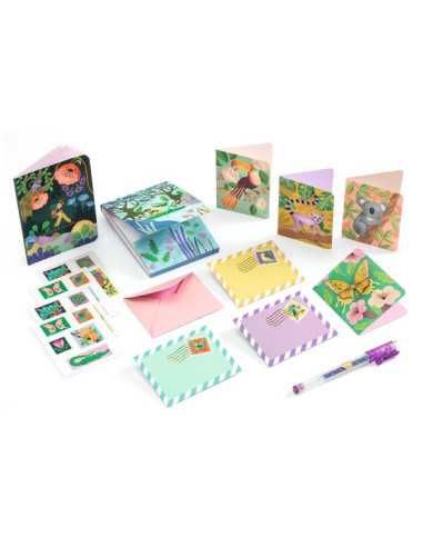 Valise papeterie Marie - Djeco Valise papeterie Marie - Djeco