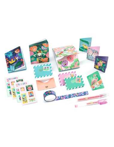 Armoire papeterie Marie - Djeco Armoire papeterie Marie - Djeco