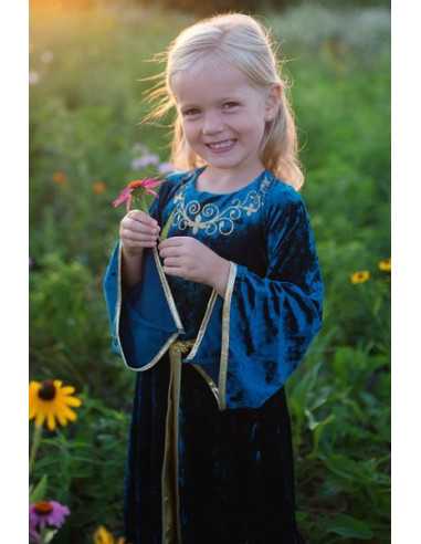 Robe reine Guenièvre turquoise 4-6... Robe reine Guenièvre turquoise 4-6...