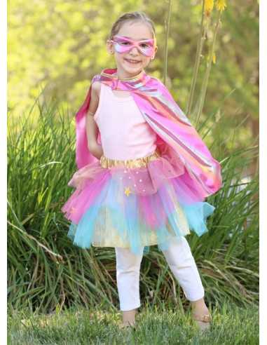 Déguisement de super-héroïne 4-6 ans... Déguisement de super-héroïne 4-6 ans...