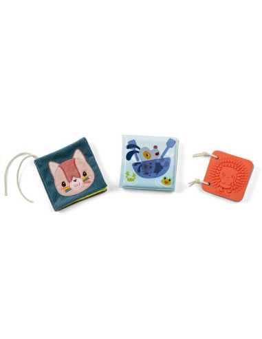 3 livres sensoriels Jardin -...