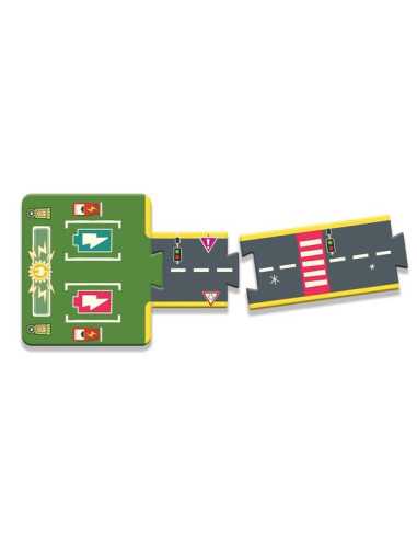 Puzzle géant circuit city - Djeco Puzzle géant circuit city - Djeco