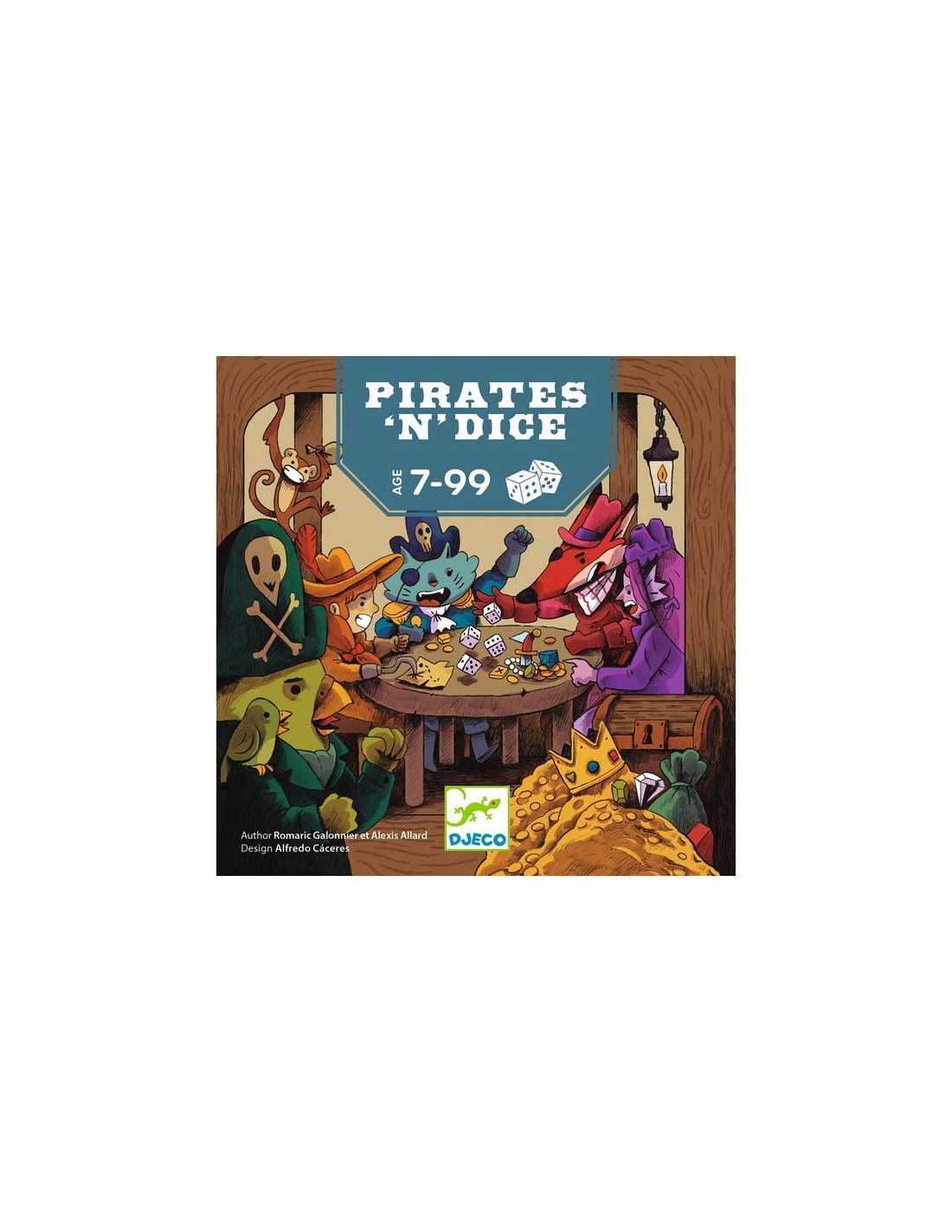 Pirates'n'Dice - Djeco Pirates'n'Dice - Djeco
