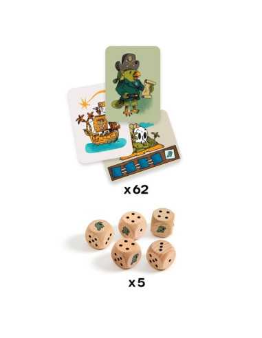 Pirates'n'Dice - Djeco Pirates'n'Dice - Djeco