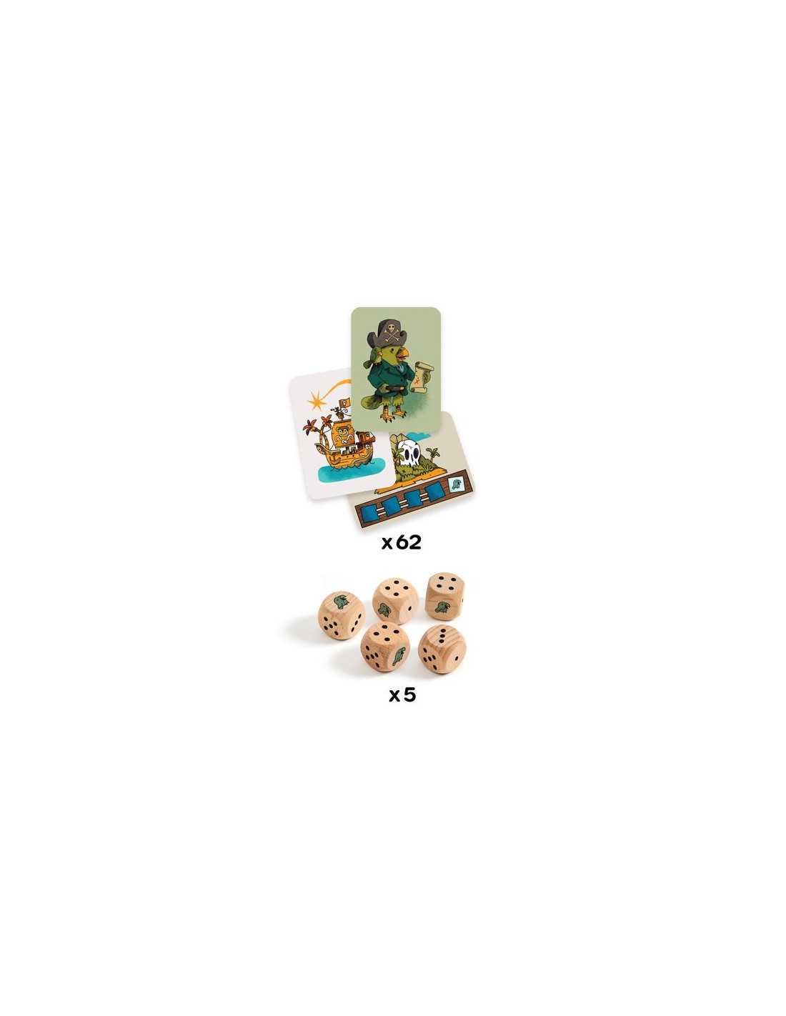 Pirates'n'Dice - Djeco Pirates'n'Dice - Djeco