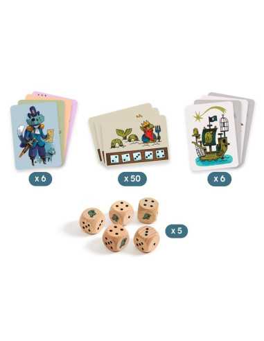 Pirates'n'Dice - Djeco Pirates'n'Dice - Djeco