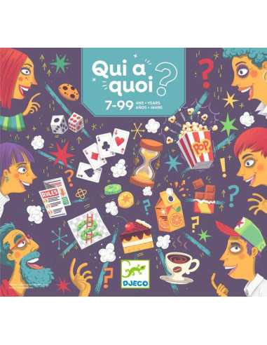 Qui a quoi ? - Djeco Qui a quoi ? - Djeco