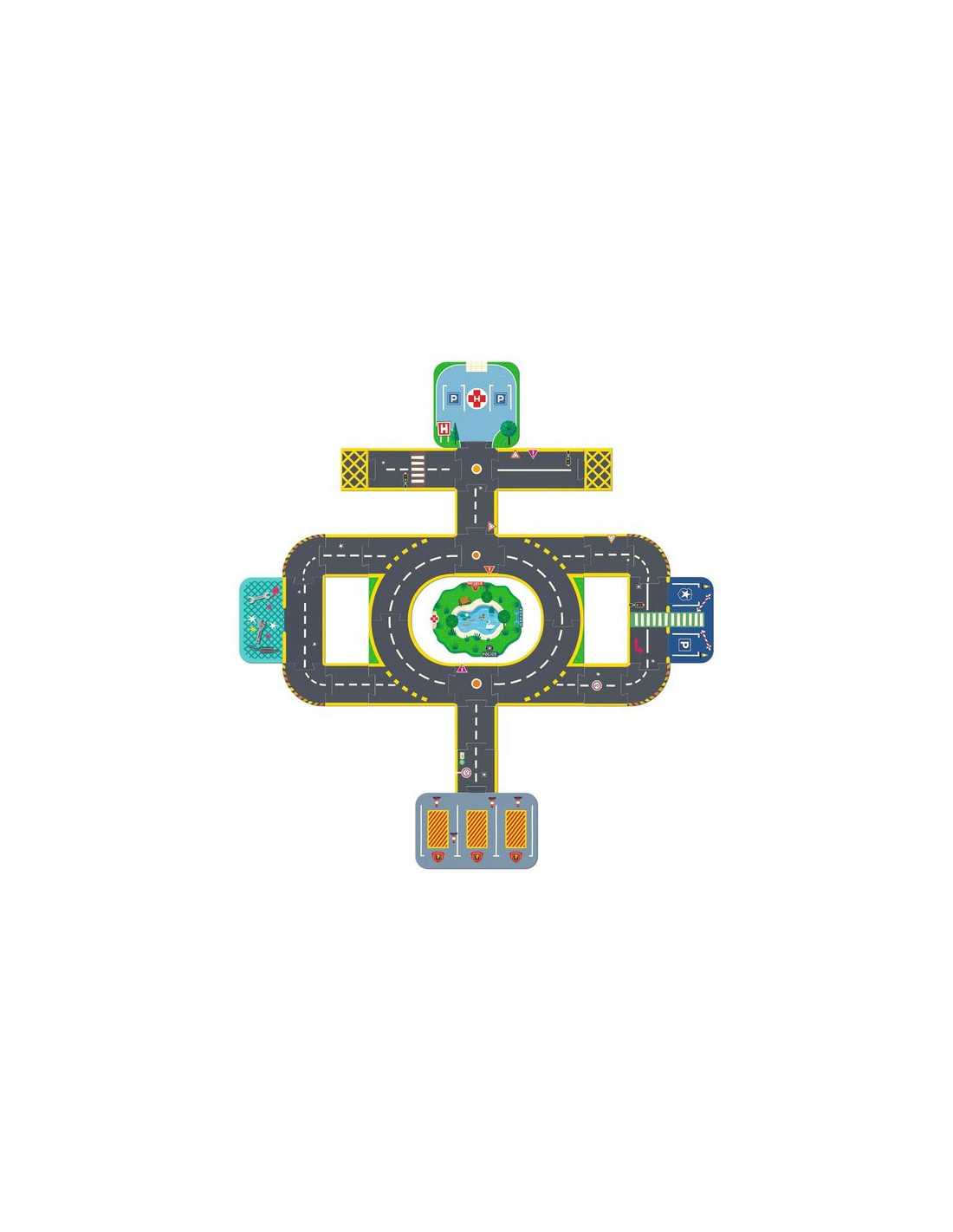 Puzzle'Up géant Ville - Djeco Puzzle'Up géant Ville - Djeco