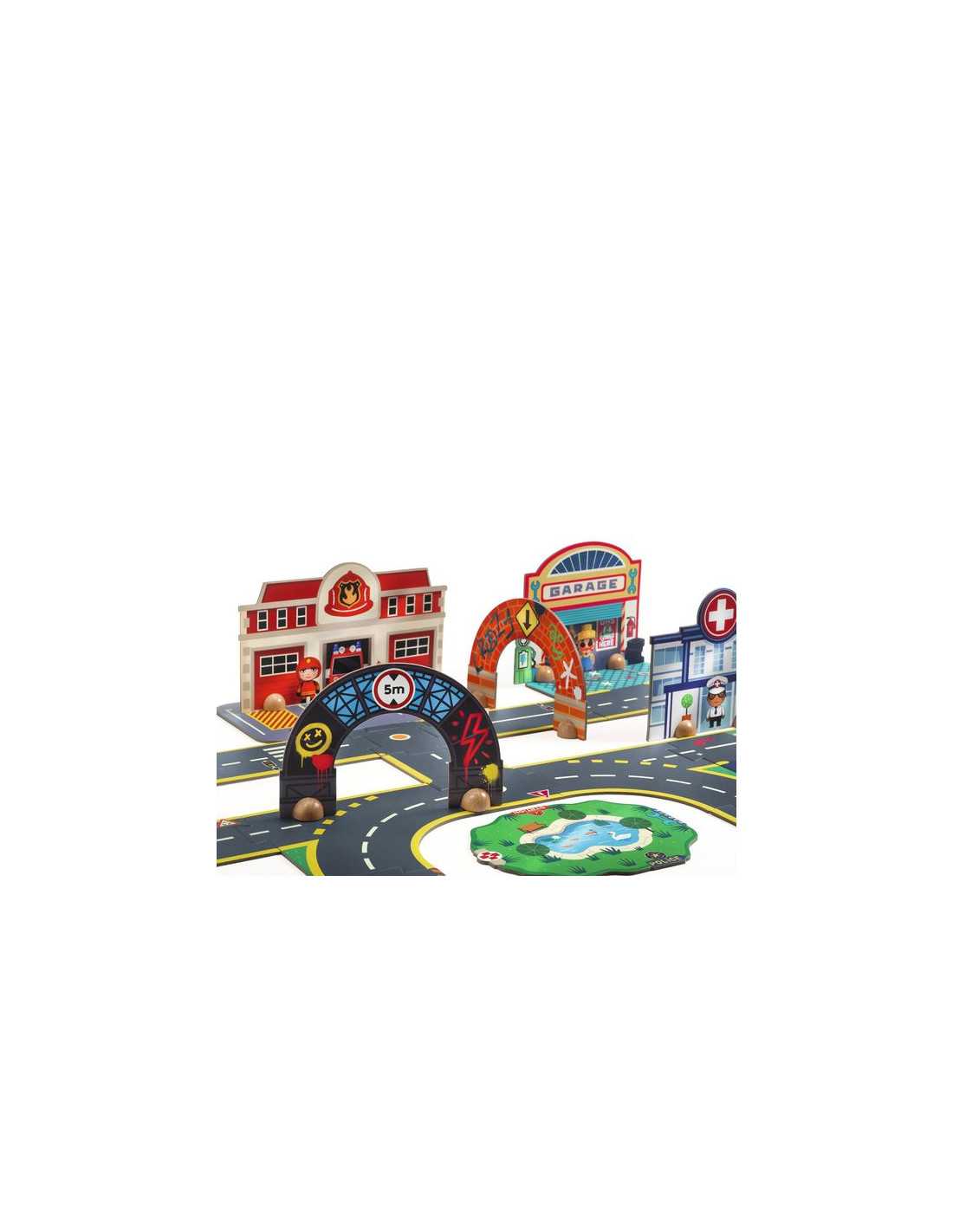 Puzzle'Up géant Ville - Djeco Puzzle'Up géant Ville - Djeco