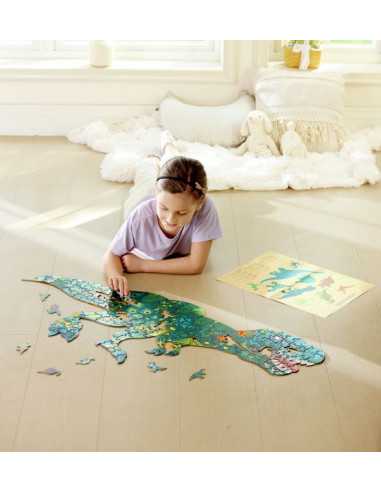 Puzzle géant Dinosaures 200 pièces -... Puzzle géant Dinosaures 200 pièces -...