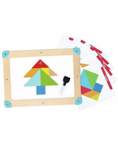 Labyrinthe magnétique Tangram 3 en 1... Labyrinthe magnétique Tangram 3 en 1...