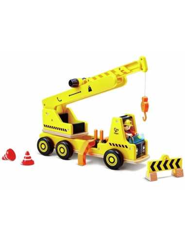 Grande grue de chantier en bois - Hape