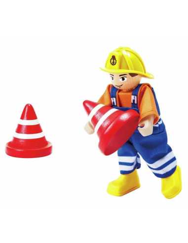 Grande grue de chantier en bois - Hape Grande grue de chantier en bois - Hape