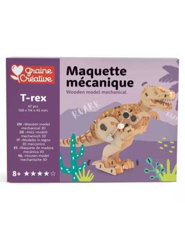 Maquette 3D mécanique T-Rex - Graine... Maquette 3D mécanique T-Rex - Graine...