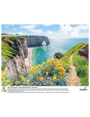 Puzzle Les Falaises d'Étretat 1000... Puzzle Les Falaises d'Étretat 1000...
