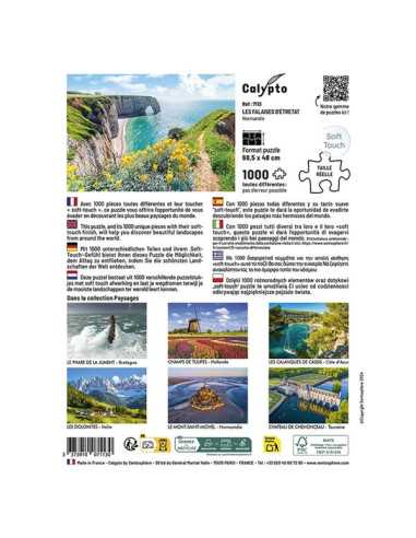 Puzzle Les Falaises d'Étretat 1000... Puzzle Les Falaises d'Étretat 1000...