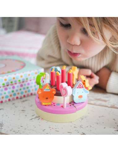 Gâteau Happy Birthday - Djeco Gâteau Happy Birthday - Djeco