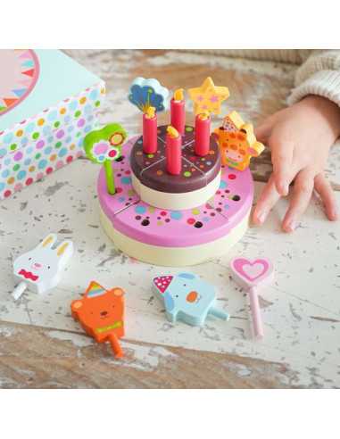 Gâteau Happy Birthday - Djeco Gâteau Happy Birthday - Djeco