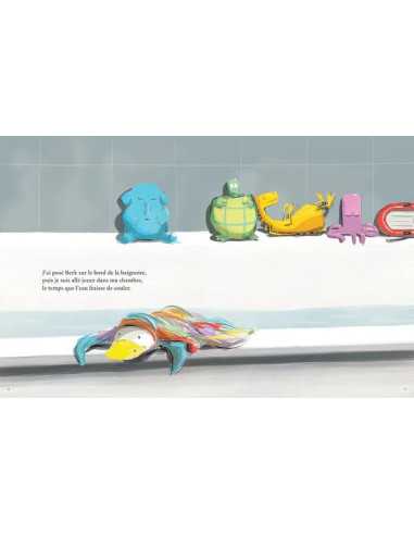 Livre Le bain de Berk - L'école des... Livre Le bain de Berk - L'école des...