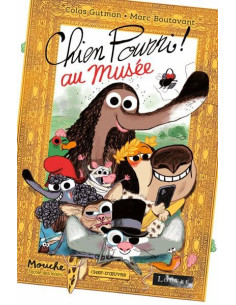 Livre Chien Pourri au musée...