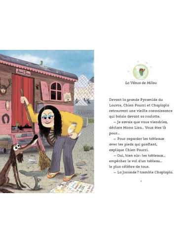 Livre Chien Pourri au musée - L'école... Livre Chien Pourri au musée - L'école...