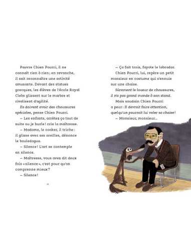 Livre Chien Pourri au musée - L'école... Livre Chien Pourri au musée - L'école...