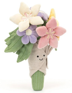 Peluche Bouquet de fleurs -...