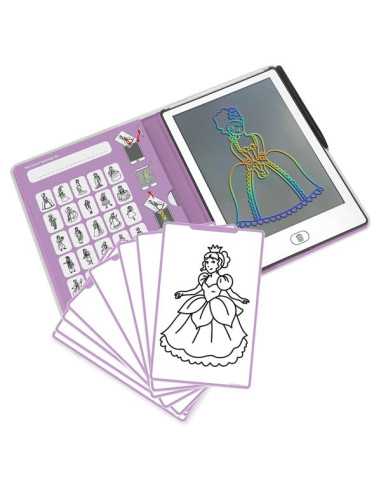 Tablette à dessin Princesses Kidydraw... Tablette à dessin Princesses Kidydraw...