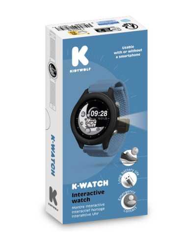 Montre connectée K-Watch bleue -... Montre connectée K-Watch bleue -...