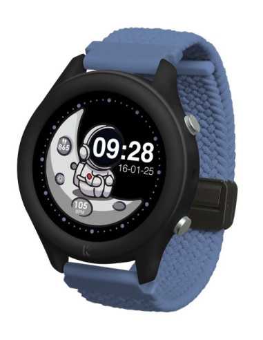 Montre connectée K-Watch bleue -...