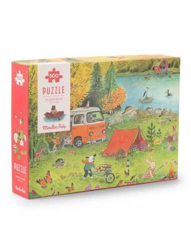Puzzle 500 pièces La grande famille -...