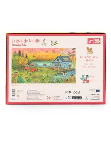 Puzzle 500 pièces La grande famille -... Puzzle 500 pièces La grande famille -...