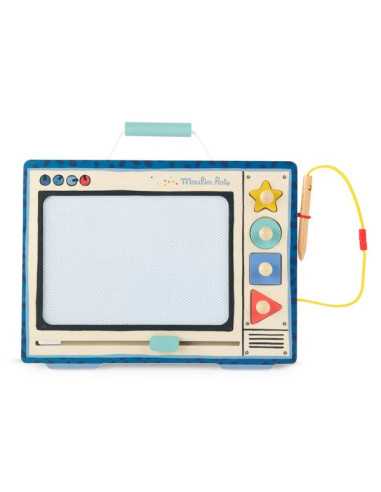 Ardoise magnétique Puce & Pilou -... Ardoise magnétique Puce & Pilou -...