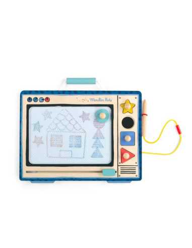 Ardoise magnétique Puce & Pilou -... Ardoise magnétique Puce & Pilou -...