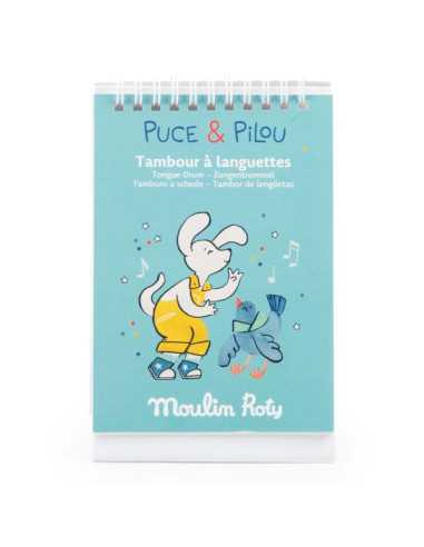 Tambour à languettes Puce & Pilou -... Tambour à languettes Puce & Pilou -...