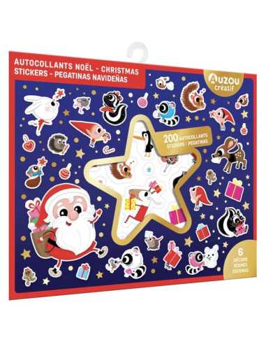200 autocollants Noël - Auzou