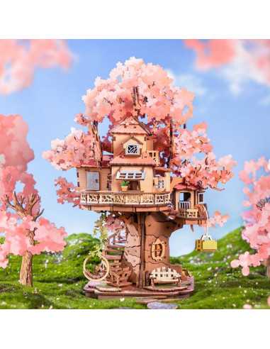 Maquette maison dans les arbres... Maquette maison dans les arbres...