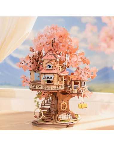 Maquette maison dans les arbres... Maquette maison dans les arbres...