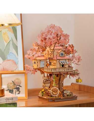 Maquette maison dans les arbres... Maquette maison dans les arbres...