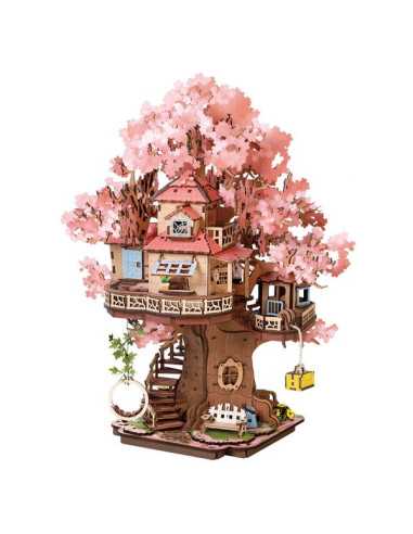 Maquette maison dans les arbres...