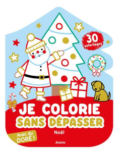 Coloriages fluos Noël - Auzou