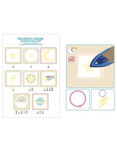 Perles à repasser qui brillent dans... Perles à repasser qui brillent dans...