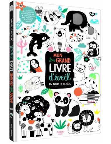 Mon très grand livre d'éveil en noir...