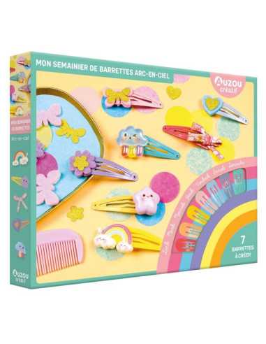 Mon semainier de barrettes arc en...