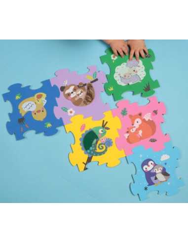 Mon puzzle en mousse à toucher - Auzou Mon puzzle en mousse à toucher - Auzou