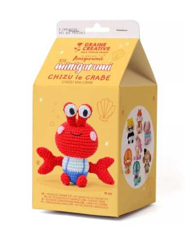 Kit minigurumi Chizu le crabe -...